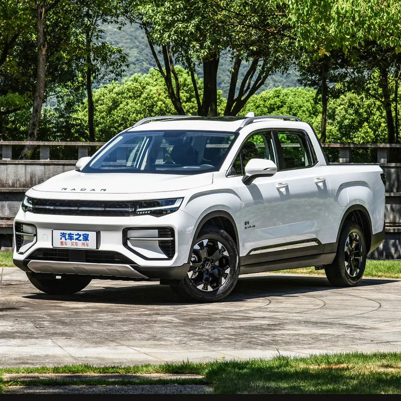 Radar Rd6 Electric Pickup Truck with Interior Features and Single-Speed Gearbox